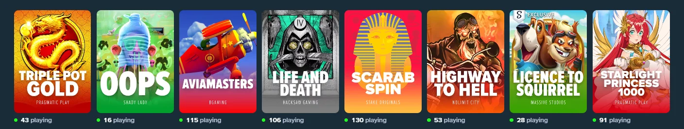 live-games Stake Casino